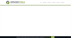 Desktop Screenshot of hernandezayala.com