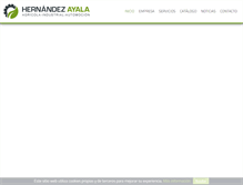 Tablet Screenshot of hernandezayala.com